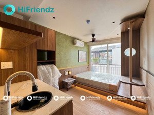 khai trương căn hộ hạng sang 28m2 - tiện nghi mới 100% - ban công chill - gần cv lê văn tám q1