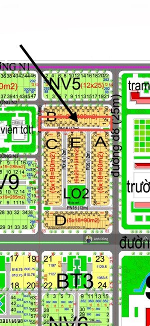bán đất hud nhơn trạch nhóm 1 lo2, gần lê hồng phong, 100m, giá 1,75 tỷ, sổ hồng riêng