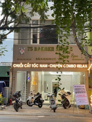 sập hầm tòa căn hộ mặt tiền đỗ bá, dt 140m2 ngang 6m, 5 tầng, ngay khu phố tây an thượng, sát biển