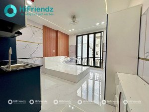 căn hộ full nội thất - ban công - mới 100% ngay lê văn thọ - cv làng hoa