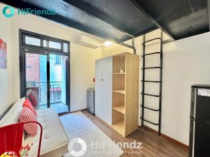 trống sẵn phòng tách bếp 21m2 - ban công chill - tiện nghi mới - giá sinh viên - gần ga sài gòn q3