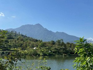 duy nhất siêu phẩm đất nghỉ dưỡng lưng tựa núi mặt hướng hồ