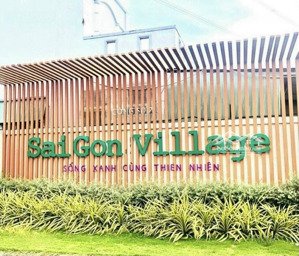 cần bán gấp đất nền khu dân cư sài gòn village long hậu giá 2,050tỷ