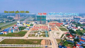 lô víp đối diện 2 toà cc 1400 căn sát samsung