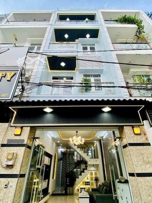 rẻ nhất khu vực - chưa tới 3 tỷ, nhà 47m2 tây lân xây 1 trệt 3 lầu, sổ riêng, hẻm 5m