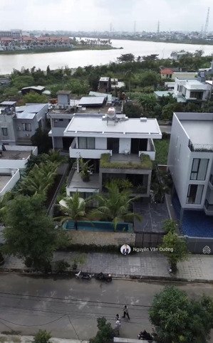 bán căn villa hồ bơi thiết kế hiện đại khu đô thị nam việt á - ngay đối lưng sông view cực đẹp