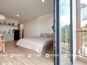 căn hộ studio ban công xanh mát hoàng sa, q3 | 35m2 | full nội thất | giá 10 triệu/th