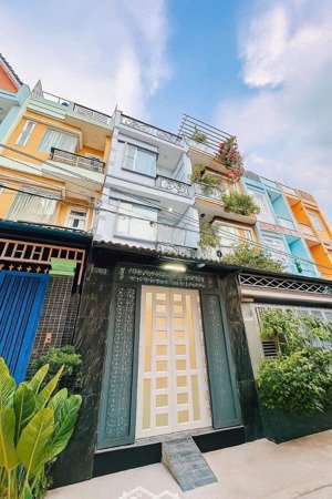 lê văn quới - hẻm xe hơi 6m xịn - ngay ngã tư 4 xã - sổ a4 hoàn công đủ