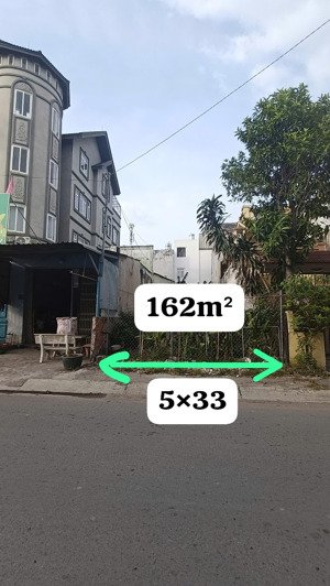 162m2 - đất mặt tiền đường nhựa 10m liên khu khu 45 chỉ 7,45tỷ tl