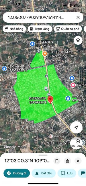 bán đất khu an toàn cam lâm - mặt tiền quốc lộ 1a - 140m2 full thổ