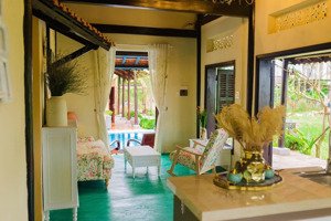 villa view lúa, 2 mặt tiền đường ô tô, thiết kế tuyệt đẹp, vào kinh doanh ngay dòng tiền ổn định