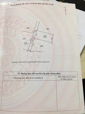 Cần bán nhanh lô đất tại ngõ 201 Phúc Lợi Long Biên.