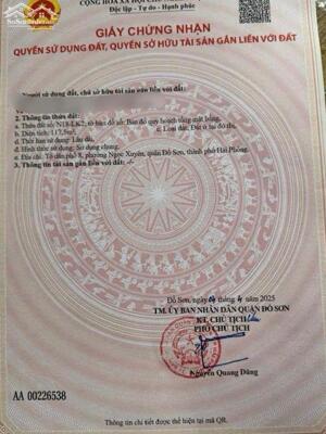 Bán đất Đồng Nẻo - Đồ Sơn - Hải Phòng