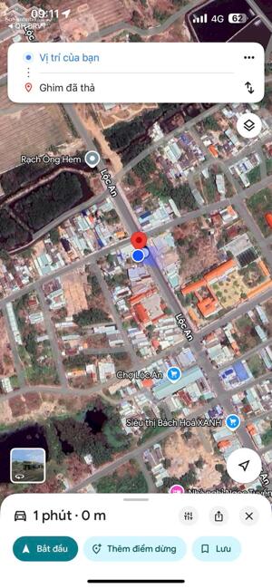  CHỦ CẦN BÁN LÔ ĐẤT MẶT TIỀN KINH DOANH – LỘC AN (NAY THUỘC XÃ PHƯỚC HẢI – TP.HCM) 