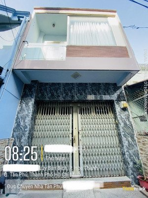 hẻm thông luỹ bán bích - gần ubnd quận - sổ đẹp nở hậu - hoàn công đủ - 3pn