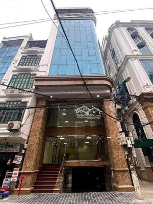siêu hiếm, toà văn phòng mặt phố, lô góc, chùa quỳnh, hai bà trưng, 110m, 8 tầng, 43 tỷ có tl