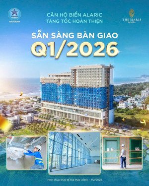 duy nhất căn 45m2 view đẹp nhất, toà alaric, đầu 2026 nhận bàn giao, ck 9%. lh 