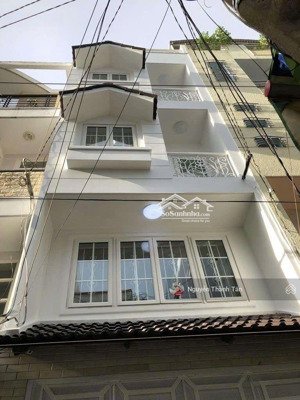 bệnh viện nd gia định , hẻm xe hơi , 4 tầng , đón tết - 4tỷ5