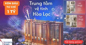 chính chủ bán gấp căn hộ chung cư cao cấp đầu tiên tại hòa lạc do bcre quản lý
