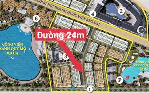 liền kề 75m² trục chính đường 24m 5 tầng 21 tỷ. vị trí đẹp nhất noble tây thăng long. 