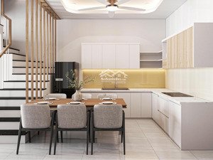 một căn nhà 1 trệt 1 lầu vừa xây xong cho gia đình mình tham khảo