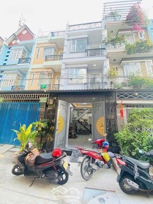 nhà hẻm xe hơi 6m thông khu lê văn quới, bình tân,3 tầng,55m2,shr pháp lý chuẩn, vitri đẹp