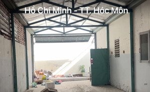 bán nhà mặt tiền thị trấn hóc môn, gần chợ hóc môn
