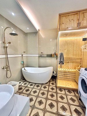 gần uỷ ban thống nhất gò vấp hẻm xe tải 51m2 6 lầu mới xây full thổ 4pn 4wc có sân chỉ nhỉnh 11 tỷ