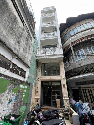 nhà siêu vip trần tuấn khải q5, 7 tầng có hầm, ôtô vào nhà, 56m² nở hậu, 17 tỷ tl. lh 