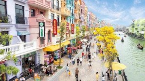 liền kề xẻ khe 91m2 mt 7m view công viên siêu thoáng, hướng đn mát giá 137tr/m2. vay miễn gốc lãi