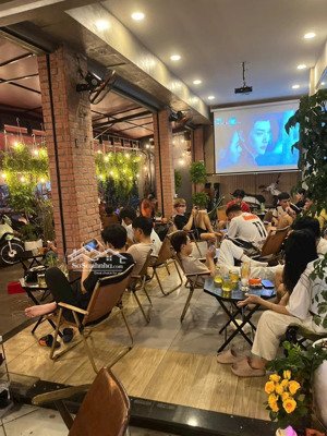 sang nhượng quán cafe căn góc 12x20 khu bàu cát - tân bình, mặt bằng chỉ 25tr/tháng, doanh thu cao