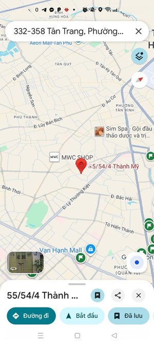 bán nhà tân bình : 1.65 tỷ shr ( hẻm 154/ thế mỹ p.8 q. bình tân )