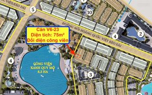 liền kề 75m² đối diện công viên bể bơi giá 16.4 tỷ. vị trí vip đẹp nhất noble tây thăng long