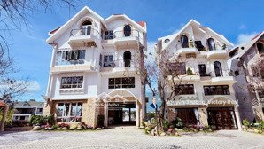 11 căn bt nghỉ dưỡng villas cao cấp - đường 10 mét, cảnh quan cây xanh - view 280 độ toàn cảnh