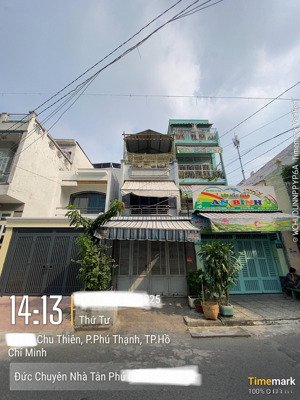 mặt tiền hẻm 12m khu chợ cây keo - p. hiệp tân - 4x20m - 3 tầng btct