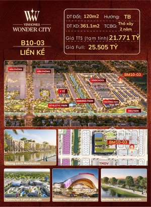 siêu phẩm bm10- 03 vinhomes wonder city, giá rẻ nhất khu đóng bình minh còn sót lại