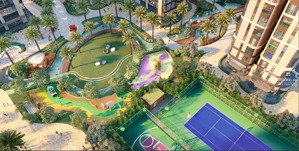 hàng cđt 2pn 80m2 4tỷ721 thanh toán tiến độ - căn góc, view hồ bơi, nội khu sông xem nhà mẫu ngay