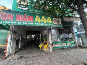rẻ 35 tỷ! bán mặt tiền lê quang định, phường 5, quận bình thạnh - 8.5x30m - hđt: 120 triệu