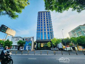 bán toà nhà góc 2 mặt tiền nguyễn trãi - 20x35m - hầm 14 lầu tn 32.4 tỷ/năm - giá bán: 350 tỷ tl