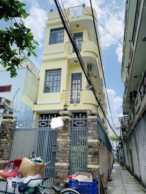 nhà 4 tầng - thạch lam - hẻm 8m - oto vào nhà - nhà 3 mặt thoáng - 4x21m - 4pn