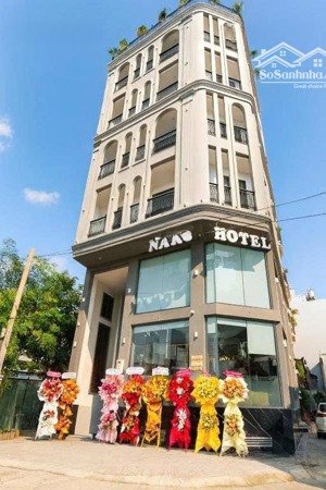 định cư! bán nhà góc 2 mặt tiền lý thái tổ quận 10 (5,5 x 24m) - hầm 6 tầng - hđt 190 tr/th - 48 tỷ