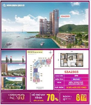 siêu phẩm căn hộ 2pn s11221 view sông hàn, dự án symphony đà nẵng