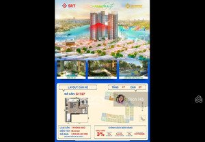 giỏ hàng độc quyền - căn đẹp và rẻ nhất giỏ hàng - căn 1pn diện tích 55,5m2 - tầng trung