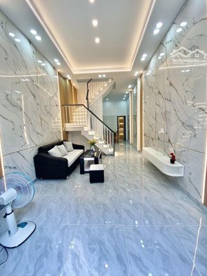 41m2 (3,5x12), nhà mới 3 phòng ngủ, phạm văn chiêu p13, full nội thất, hẻm 3m gần mt, 4.5 tỷ tl