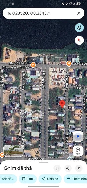 bán nhanh lô đảo vip trung lương 15 | trục 7m5 thông sông gần 2 tòa căn hộ đông nan sạch