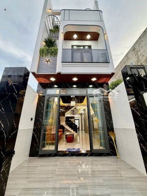 nhà mới đón tết 3 tầng, hxh đường lê văn thịnh, bình trưng đông, quận 2. dt 64m2 (4 x 16) - 5,8 tỷ