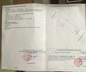 bán đất nam hoà xuân điện âm tay phải hói kiểng 12 b2.41 lô 6x đông nam giá 5ty550. lh: 