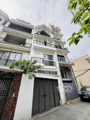 cho thuê nhà lạc long quân, 100m2, 4 tầng, mt 6m, nhà đẹp, full đồ, 28tr