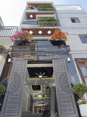 nhà xây mới 100%- có sân vườn- hẻm xe hơi 2295 huỳnh tấn phát, nhà bè.