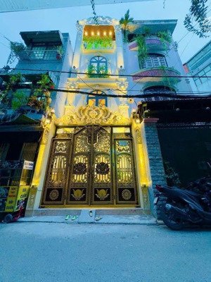 bán nhà mới đẹp 4 tầng khu sân bay ngay thăng long - tân bình - hxh thông - giá chỉ 7,3 tỷ tl